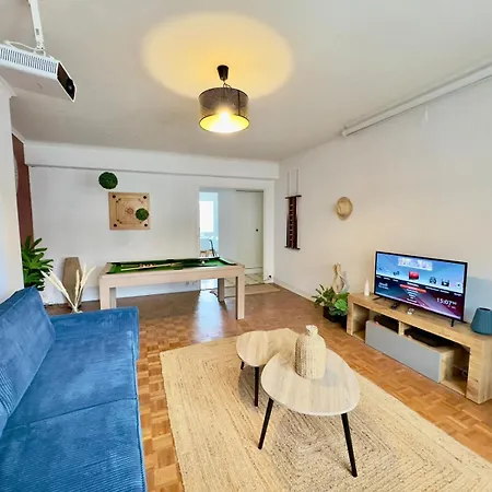 Lejlighed Le Cine-billard Du Quai De La Gare-parking-balcon