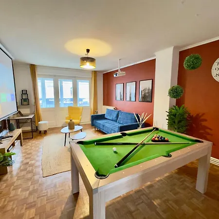 Le Cine-billard Du Quai De La Gare-parking-balcon Lejlighed Amiens